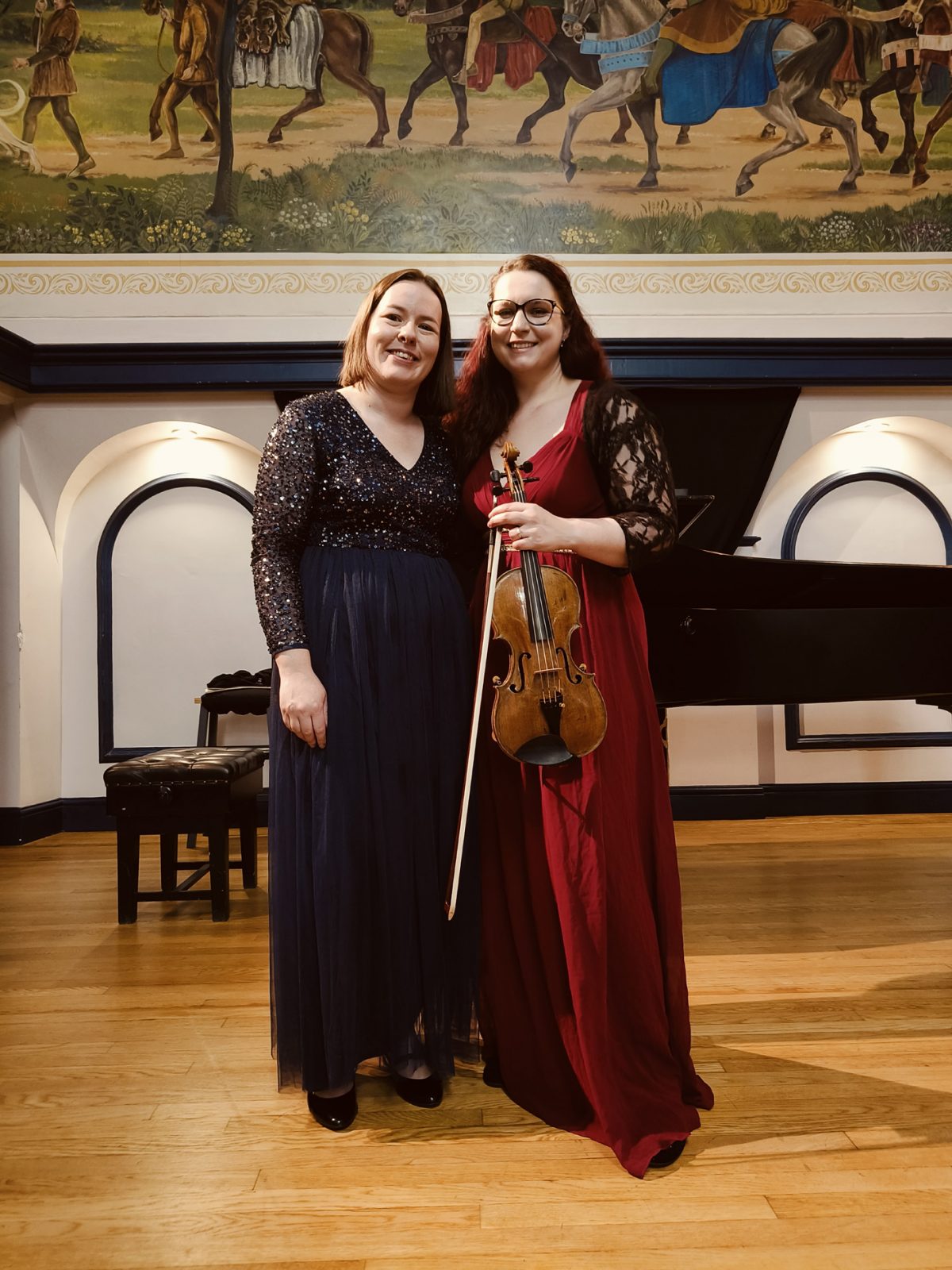 KATY SMITH violin and AMY BUTLER piano will give a concert at Boston Grammar School PE21 6JE on 21st October 2025 at 7.30 pm. Tickets are £12 and children and students have free entry.  You may buy a ticket at the door, or in advance by phoning 01205 366018.  There is ample parking at the entrance off Rowley Road.
